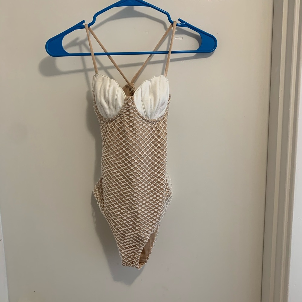 Margarita Mermaid net one piece swim suit